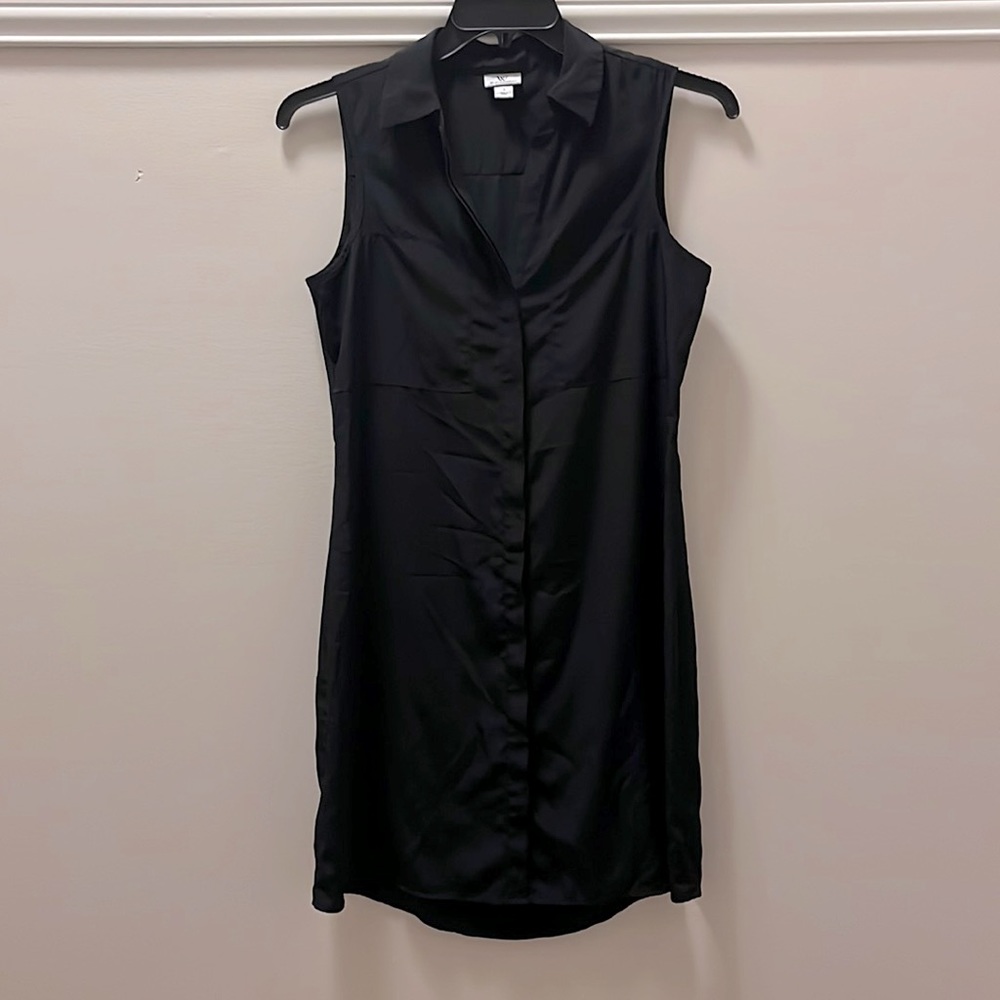 Women’s Worthington Black Sleeveless Shirt Dress